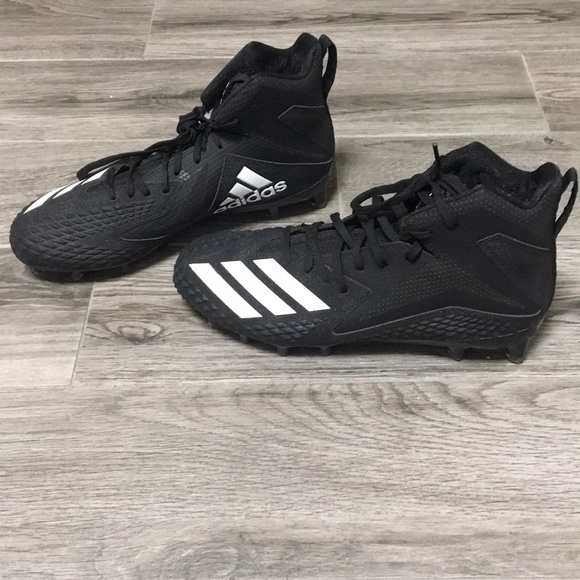 adidas Other - Adidas freak black cleats Athletic Shoes/, Size 9